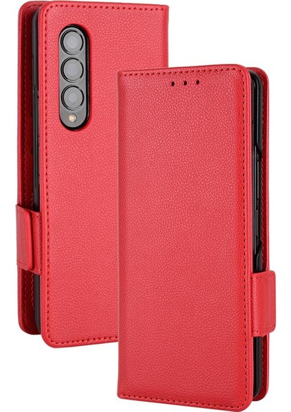 Samsung Galaxy Z Için Kılıf Fold 3 Cüzdan Kart Yuvaları Tutucu Yan Toka Pu (Yurt Dışından) fiyatları