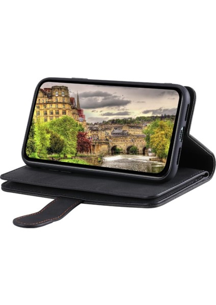 Google Piksel 9 Pu Deri Kordon Kickstand 9 Kart Yuvaları Için Flip Case (Yurt Dışından)