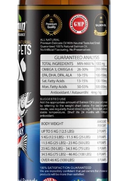 Norveç Somon Yağı 150 ml modelleri