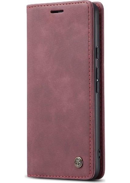 Google Piksel 6 Pro Manyetik Kapatma Darbeye Dayanıklı Vintage Pu Için Flip Case (Yurt Dışından)