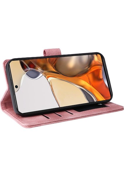 Xiaomi 11T/11T Pro Için Flip Case Basit Iş Deri Kılıf Darbeye (Yurt Dışından) fırsatları