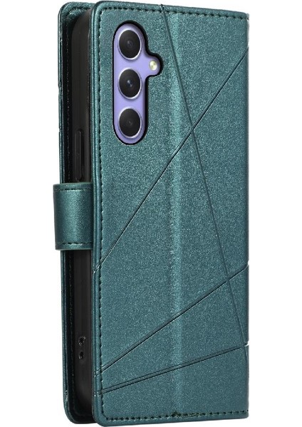 Samsung Galaxy A54 5g Için Flip Case Kickstand Şok Emici Üç Kart (Yurt Dışından)