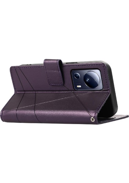 Xiaomi 13 Lite Için Flip Case Kickstand Şok Emici Üç Kart Yuvaları (Yurt Dışından) indirimleri