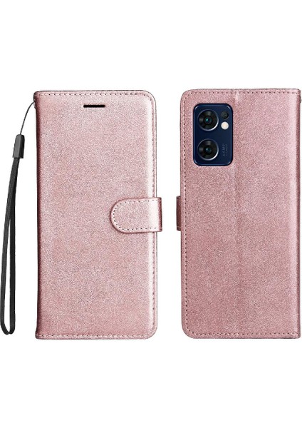 Oppo Bulmak Için Flip Case X5 Lite Klasik Düz Renk Yüksek Kaliteli Deri (Yurt Dışından)