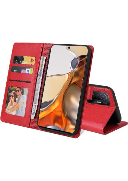Xiaomi 11T/11T Pro 4 Köşe Koruma Üç Kart Yuvaları Için Flip Case (Yurt Dışından) fırsatları
