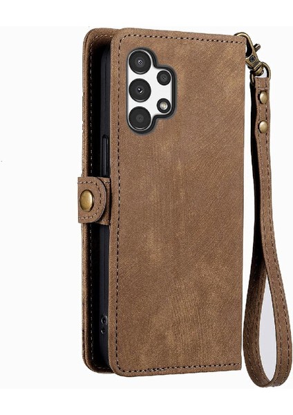 Samsung Galaxy A13 4g Için Flip Case Cüzdan Kapak Çevirin Darbeye Deri (Yurt Dışından) fırsatları