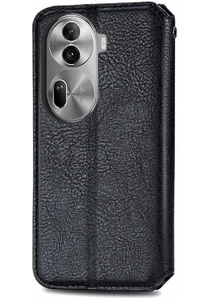 Oppo Oppo 11 Pro 5g Için Kılıf Kapak Çevirin Cüzdan Fonksiyonu Moda Tasarımı (Yurt Dışından)
