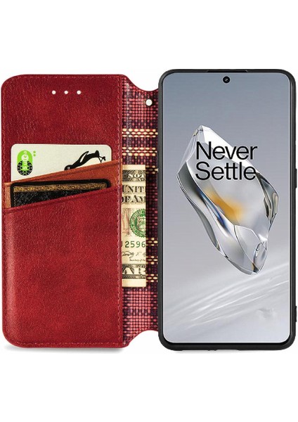Oneplus 12 Için Kılıf Deri Kılıf Moda Tasarım Cüzdan Fonksiyonu Zarif (Yurt Dışından)