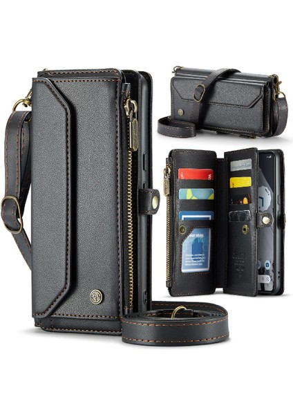 Kadınlar Için Google Piksel 8 Pro Kart Tutucu Cüzdan Kılıf Için Crossbody Durumda (Yurt Dışından)