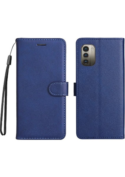 Kart Yuvası Klasik ile Nokia G21/NOKIA Yüksek Kalite Deri Için Flip Case (Yurt Dışından)