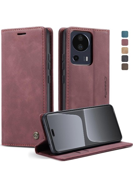 Xiaomi 13 Lite Için Flip Case Kılıf Kart Yuvası Kickstand Manyetik Kapatma Pu (Yurt Dışından) fiyatları