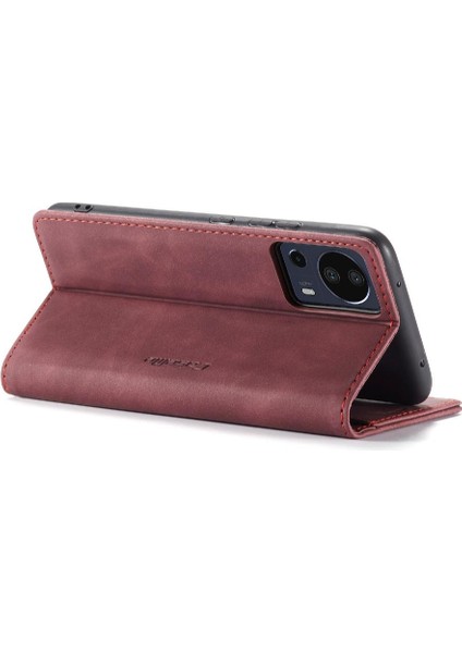 Xiaomi 13 Lite Için Flip Case Kılıf Kart Yuvası Kickstand Manyetik Kapatma Pu (Yurt Dışından) fırsatları