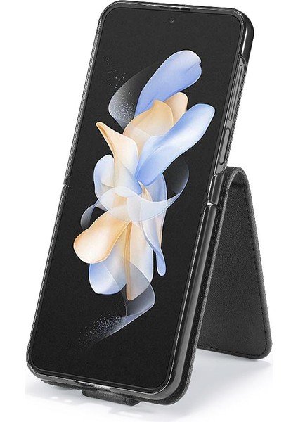 Samsung Galaxy Z Flip6 Için Flip Case 5g Buzağı Doku Yatay Flip Case (Yurt Dışından) modelleri