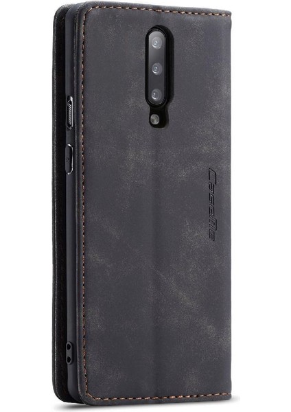 Oneplus 7 Için Flip Case Pro Kılıf Kart Yuvası Kickstand Flip Folio Kitap Pu (Yurt Dışından)