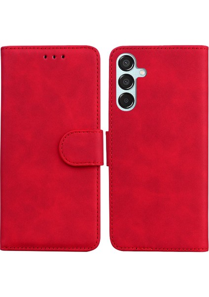 Samsung Galaxy Flip Için Flip CASE/F15 5g Manyetik Premium Pu Deri Kart (Yurt Dışından)