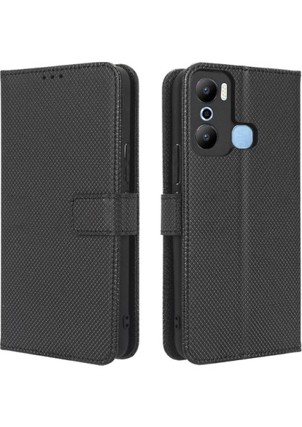 Infinix Sıcak 20 Oyun Için Kılıf Kickstand Kapak Manyetik Cüzdan Kart Tutucu (Yurt Dışından) indirimleri