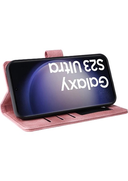 Samsung Galaxy S23 Için Flip Case Ultra Kapak Kapak Cüzdan Deri Kılıf (Yurt Dışından) fırsatları