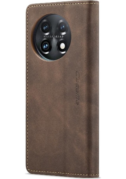 Oneplus 11 Flip Folio Kitap Kılıf Için Flip Case Kart Yuvası Kickstand Manyetik (Yurt Dışından) indirimleri