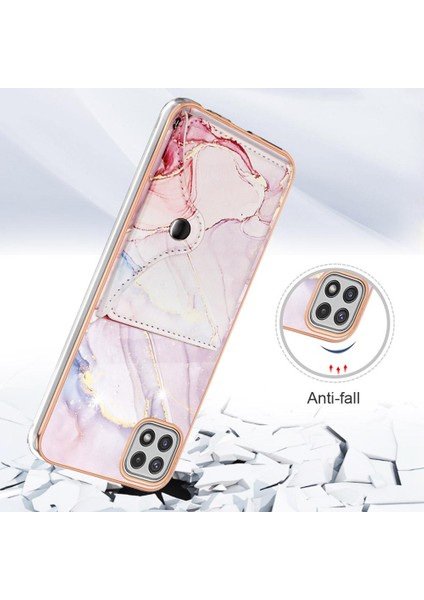 Samsung Galaxy A22 5g Kart Yuvaları Yumuşak Tpu Tampon Ince Cüzdan (Yurt Dışından) fırsatları