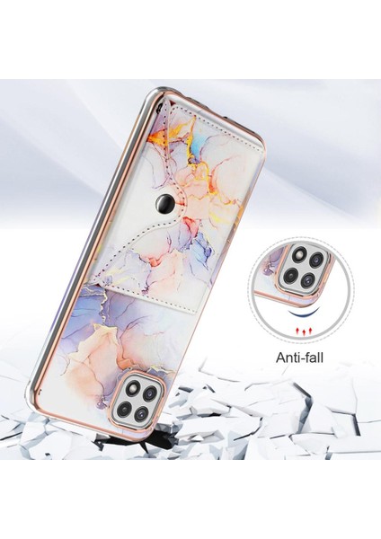 Samsung Galaxy A22 5g Kart Yuvaları Yumuşak Tpu Tampon Ince Cüzdan (Yurt Dışından) fiyatları