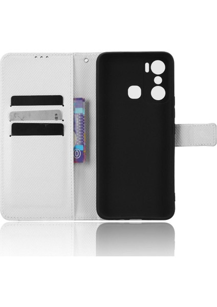 Infinix Sıcak 20 Oyun Için Kılıf Kickstand Kapak Manyetik Cüzdan Kart Tutucu (Yurt Dışından) indirimleri