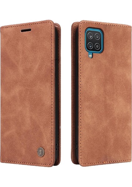 Samsung Galaxy A22 4g Için Flip Case Deri Kılıf Darbeye Cüzdan Çevirin (Yurt Dışından)