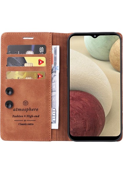 Samsung Galaxy A22 4g Için Flip Case Deri Kılıf Darbeye Cüzdan Çevirin (Yurt Dışından) indirimleri