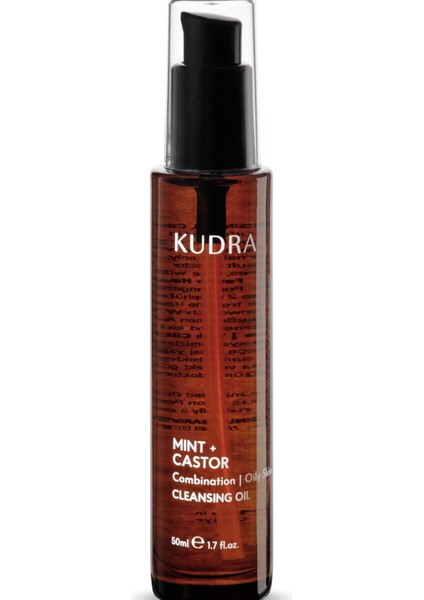Makyaj ve Yüz Temizleme Yağı Nane & Hint 50 ml