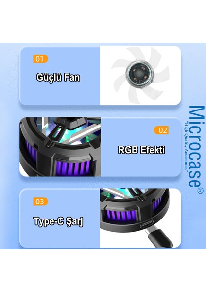 S10 Manyetik Rgb Işıklı Hızlı Soğutma Sessiz Taşınabilir Cep Telefonu Soğutucu Fan modelleri