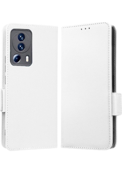 Xiaomi 13 Lite Için Kılıf Kart Yuvaları Tutucu Yan Toka Cüzdan Pu Deri (Yurt Dışından)