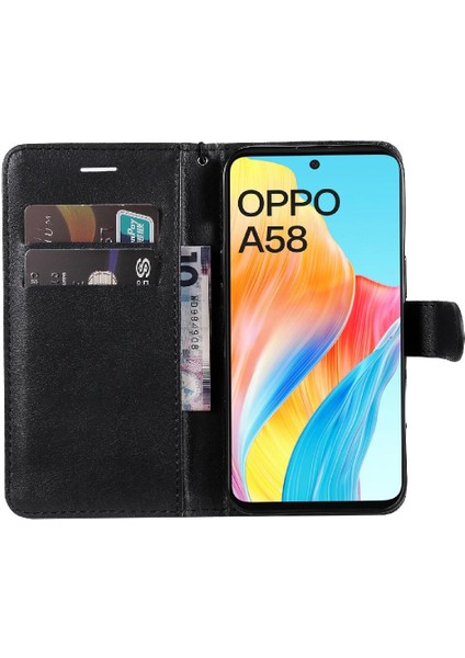 Mays Home1 Oppo Oppo 4g Yüksek Kaliteli Deri Iş Cüzdan Telefon Kılıfı Için Flip Case (Yurt Dışından)