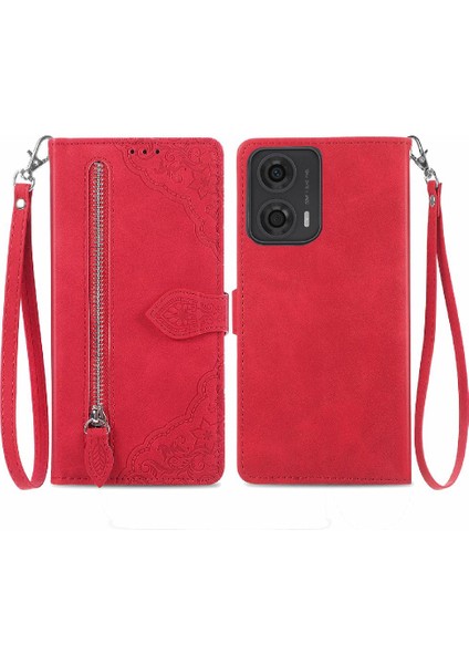 Motorola Moto G24 4G/G04 4g Çoklu Kart Yuvası Çok Renkli Flip Case (Yurt Dışından) fiyatları