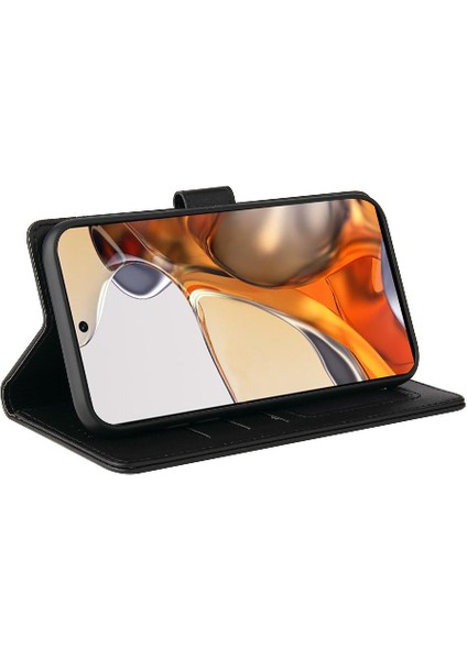 Xiaomi 11T/11T Pro 4 Köşe Koruma Üç Kart Yuvaları Için Flip Case (Yurt Dışından) indirimleri