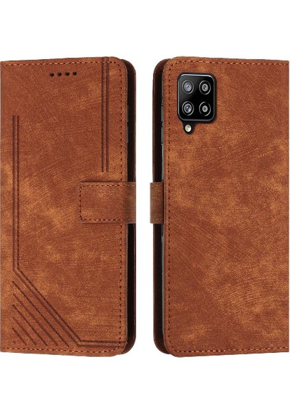 Uyumlu Samsung A22 4G/M32 4G/F22/M22 Cüzdan Kılıf (Yurt Dışından)