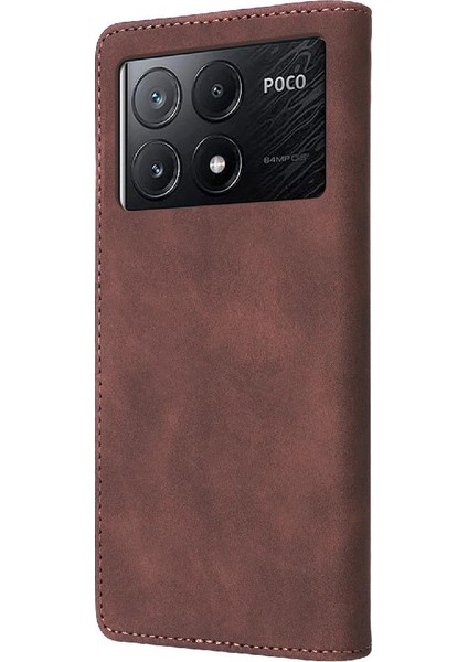 Xiaomi Poco X6 Pro Flip Kapak Için Flip Case Darbeye Deri Kılıf (Yurt Dışından) fırsatları
