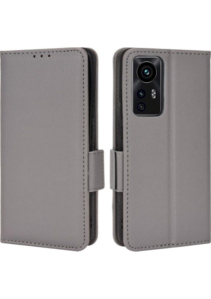 Xiaomi 12 Lite Için Kılıf Yan Toka Cüzdan Manyetik Pu Deri Kart Yuvaları (Yurt Dışından)