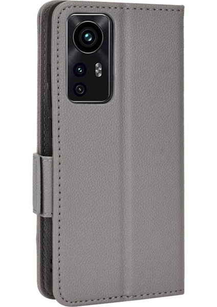 Xiaomi 12 Lite Için Kılıf Yan Toka Cüzdan Manyetik Pu Deri Kart Yuvaları (Yurt Dışından)