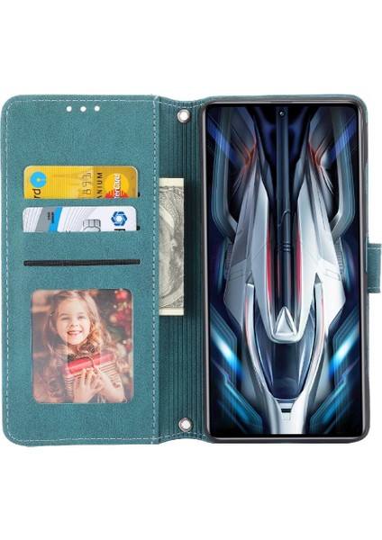 Xiaomi Poco F4 Gt Darbeye Koruyucu Cüzdan Kılıf Pu Için Flip Case (Yurt Dışından)