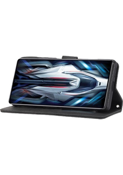 Xiaomi Poco F4 Gt Darbeye Koruyucu Cüzdan Kılıf Pu Için Flip Case (Yurt Dışından)