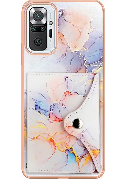 Xiaomi Redmi Not 10 Pro/pro Max Kart Yuvaları Mermer Ince Cüzdan (Yurt Dışından)