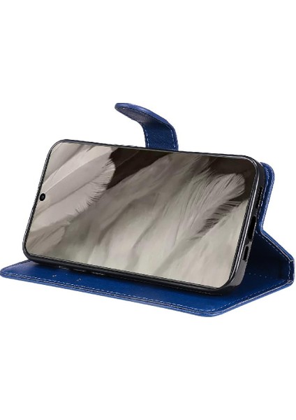 Kart Yuvası Yüksek Telefon ile Google Piksel 8 Klasik Düz Renk Için Flip Case (Yurt Dışından) indirimleri