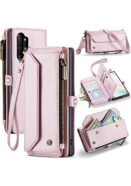 Samsung Galaxy NOTE10 Artı Rfid Engelleme Durumda Cüzdan Için Crossbody Durumda (Yurt Dışından) indirimleri