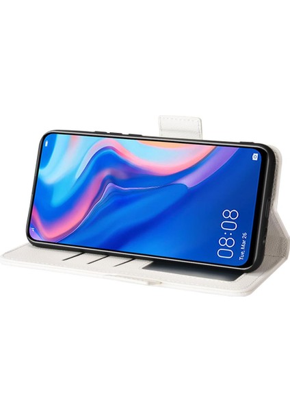 Huawei Y9 Başbakan 2019 Pu Deri Kart Yuvaları Tutucu Yan Toka (Yurt Dışından)