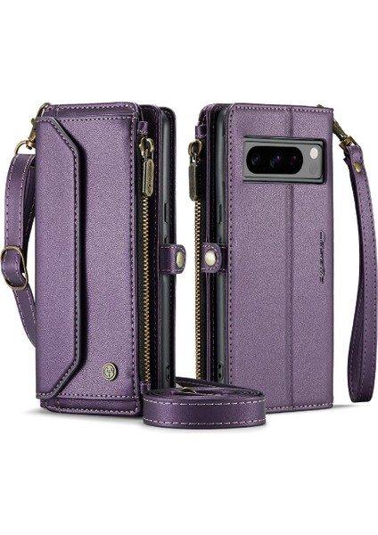 Kadınlar Için Google Piksel 8 Pro Kart Tutucu Cüzdan Kılıf Için Crossbody Durumda (Yurt Dışından)