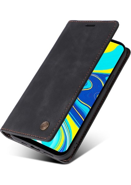 Xiaomi Redmi Not 9s Için Flip Case Darbeye Deri Kılıf Kapak Çevirin (Yurt Dışından) modelleri