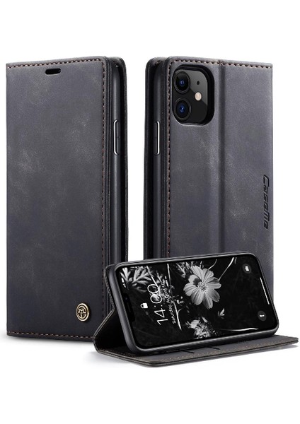 Iphone 11 Için Flip Case Folio Kitap Manyetik Kapatma Darbeye Vaka (Yurt Dışından)
