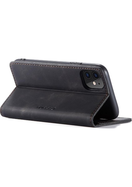 Iphone 11 Için Flip Case Folio Kitap Manyetik Kapatma Darbeye Vaka (Yurt Dışından)