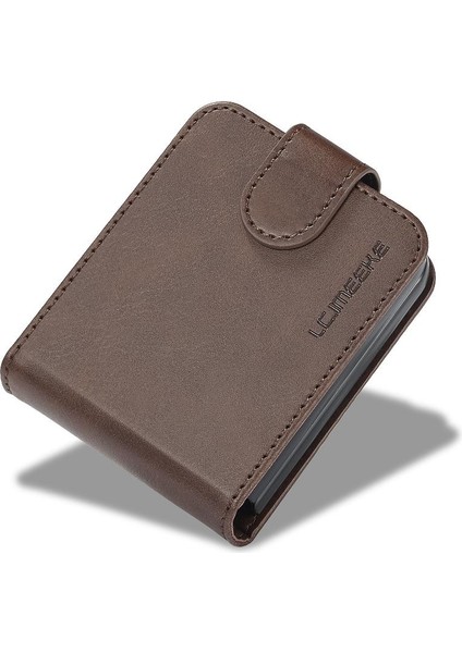 Samsung Galaxy Z Flip6 Için Flip Case 5g Buzağı Doku Yatay Flip Case (Yurt Dışından) fırsatları