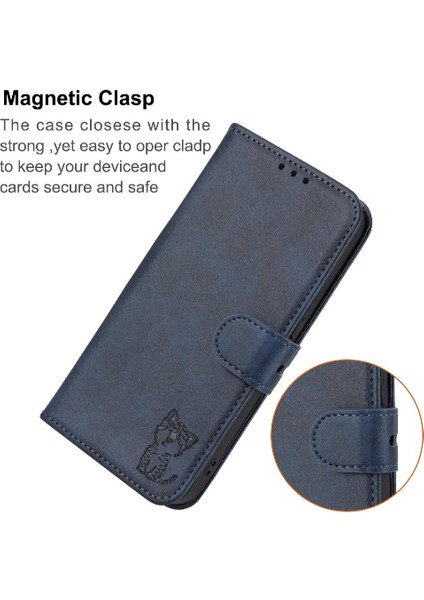 Cüzdan Durumda Xiaomi Redmi Için Not 12 4g Kickstand Manyetik Kapatma Tüm (Yurt Dışından)