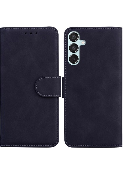 Samsung Galaxy Flip Için Flip CASE/F15 5g Manyetik Premium Pu Deri Kart (Yurt Dışından)